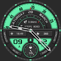 Grass Green Disc ZKin Watch
