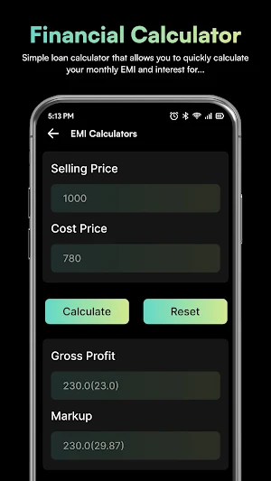 Financial Calculators Screenshot 1