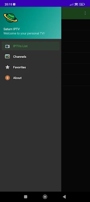 Saturn IPTV Screenshot 0
