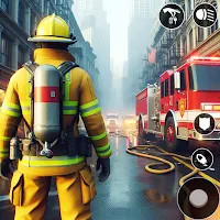 Fire Truck Rescue Simulator 3D