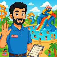 Water Park Slide Rush Fun Sim