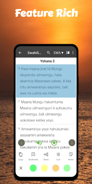 Swahili Bible -Swahili+KJV+NIV Screenshot 3