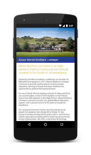 Marist Brothers Linmeyer Screenshot 1