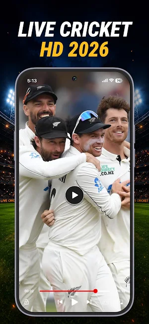 Live Cricket TV HD Streaming Screenshot 2