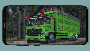 Mod Truck Sawit Muatan Tumpah Screenshot 1