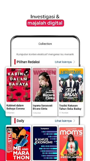 kumparan - Berita Indonesia Terkini Screenshot 2