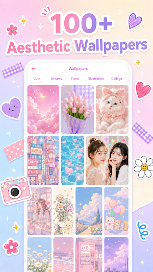 DIY Wallpaper: Craft Collage Screenshot 1