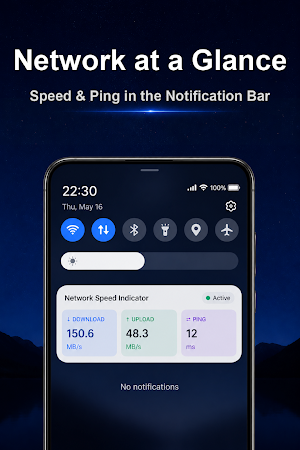 Internet Speed Meter & Test Screenshot 2