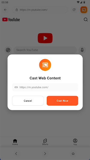 iWebTV - Cast Web Videos to TV Screenshot 2