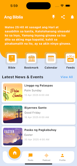 Ang Biblia - Holy Bible Screenshot 0