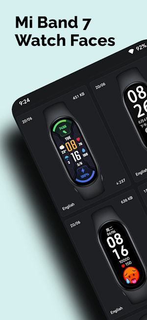 Mi Band 7 Watch Faces Screenshot 0