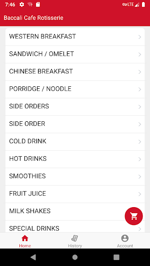 Baccali Cafe Rotisserie Screenshot 1