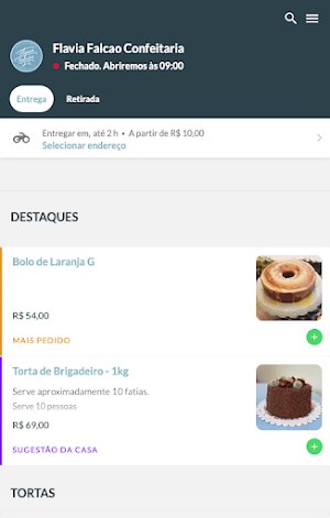 Flavia Falcao Confeitaria Screenshot 0