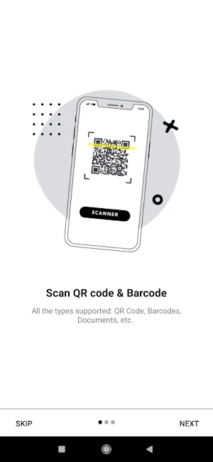 QR Code Scanner & Generator Screenshot 1