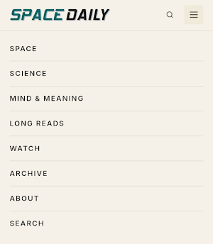 SpaceDaily Screenshot 1