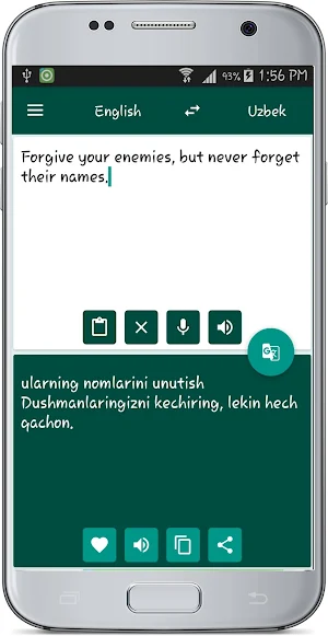 English Uzbek Translate Screenshot 1