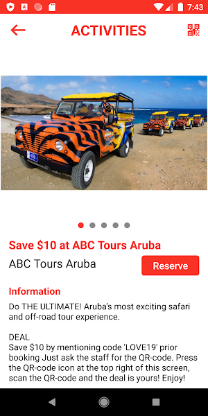 I Love Aruba Special Coupons Screenshot 3