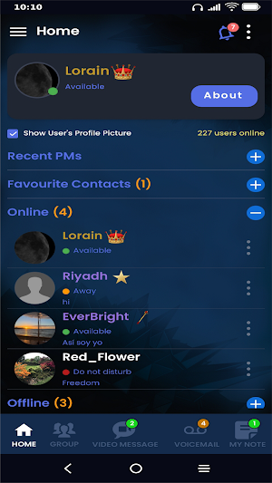 OutrighTalk: Live Chat Screenshot 1