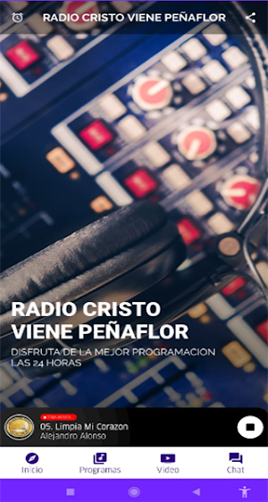 Radio Cristo Viene PeñaFlor Screenshot 1