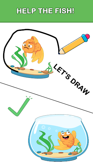 Draw A Line : Draw One Part Screenshot 2