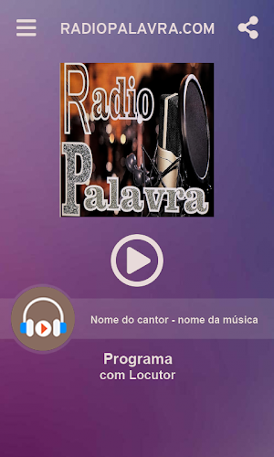 RadioPalavra.com Screenshot 1