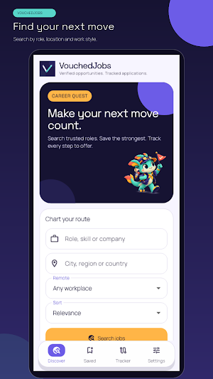 VouchedJobs: Job Tracker Screenshot 0