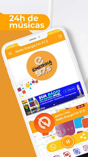 Rádio Energia FM 97,5 Screenshot 0