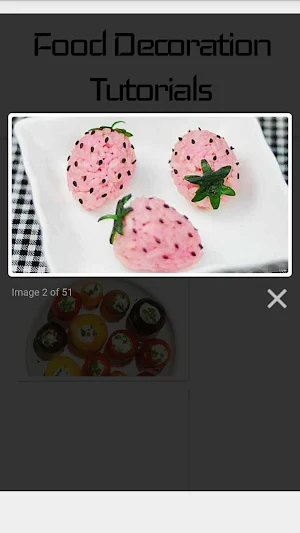 Food Decoration Tutorials Screenshot 3
