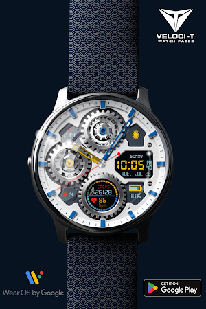 Mobile Suit 01W Watch Face Screenshot 3