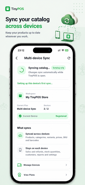 TinyPOS: Mobile POS Screenshot 3