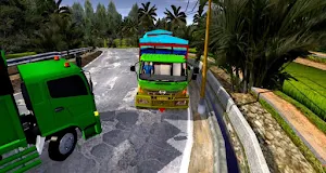 Mod Bussid Jalanan Rusak Screenshot 3