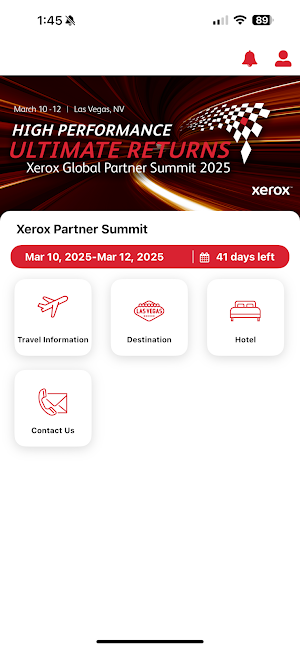 Xerox Partner Summit Screenshot 1