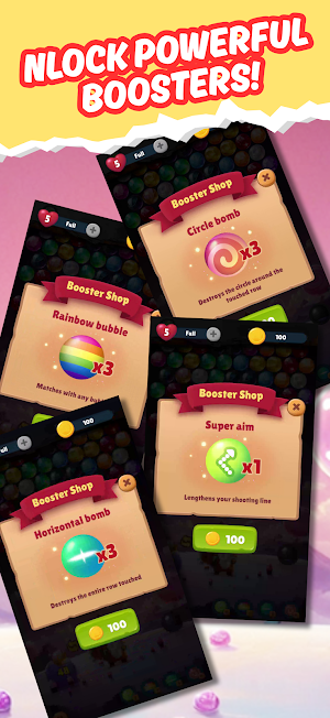 Bubble Tea Shooter Match Screenshot 3