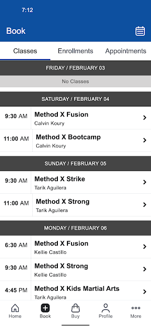 Method X Fitness Screenshot 1