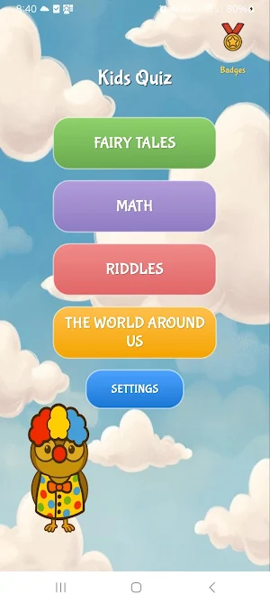 Kids Quiz Screenshot 0