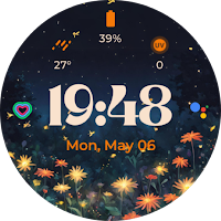 EXD042: Night Scene Watch Face
