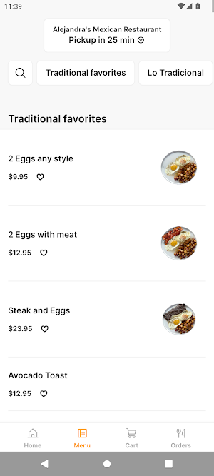 Alejandra's Mexican Restaurant Screenshot 1