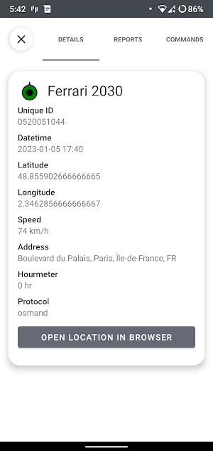 TrackerMap Screenshot 2