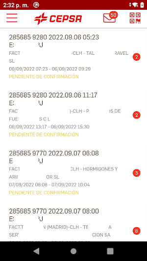 Distribución Cepsa Screenshot 1