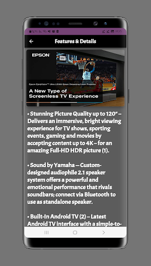 Epson EpiqVision LS300 Guide Screenshot 1