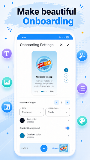 Web to App Converter APK Maker Screenshot 3