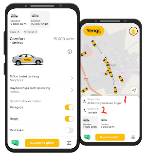 Yengil Taxi Screenshot 1