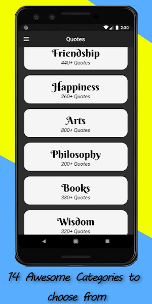 5000+ Awesome Quotes Screenshot 1