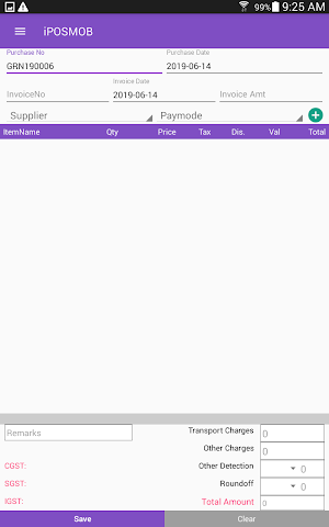 iPOSMOB (Billing software) Screenshot 3