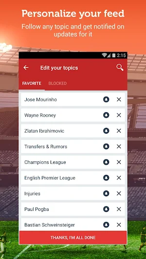 Red Devils News - Sportfusion Screenshot 1