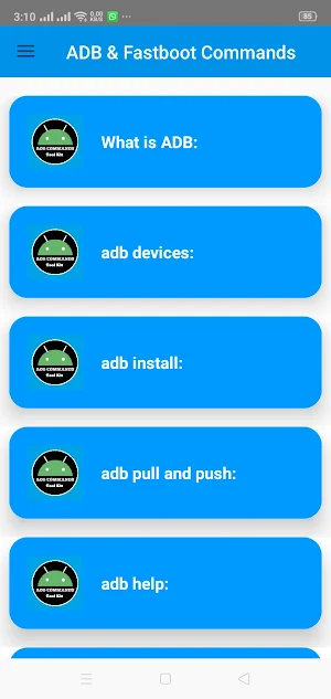 ADB Shell / Fastboot Commands Screenshot 0