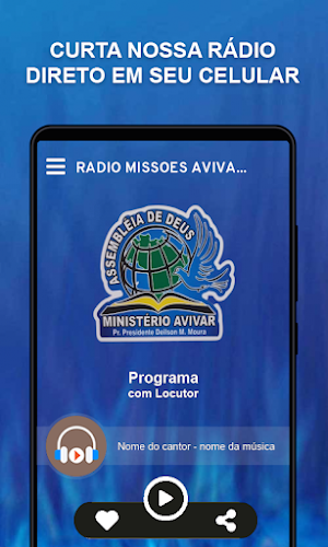Rádio Missões Avivar Screenshot 0