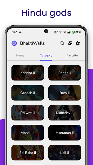 BhaktiWallz - God Wallpapers Screenshot 2