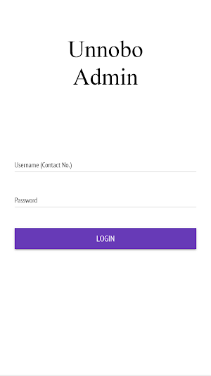 Unnobo Admin Screenshot 0