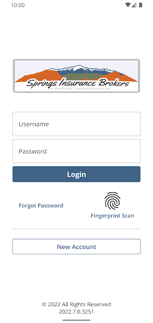 Springs Ins. Brokers Mobile Screenshot 0